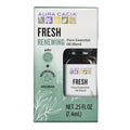 Aura Cacia Fresh Essential Oil Blend – 0.25 fl oz Boxed | Light Aroma, No Synthetic Fragrances