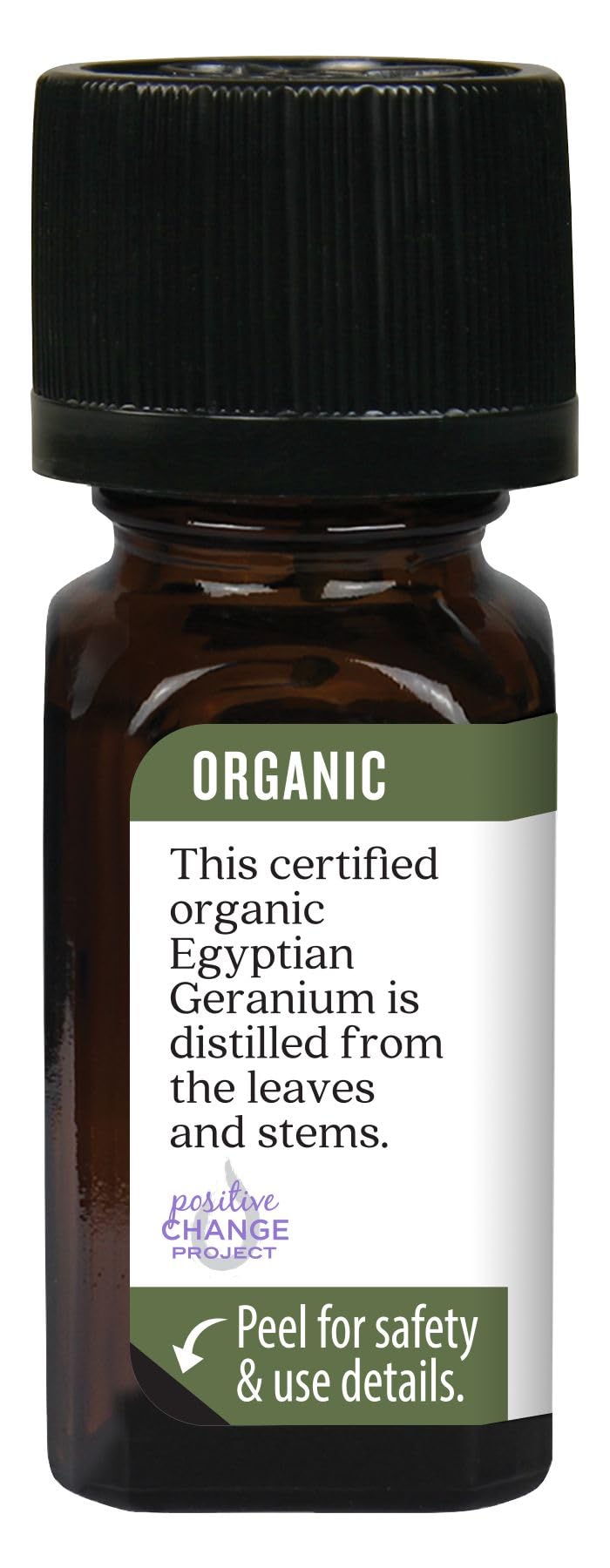 Aura Cacia 100% Pure Geranium Essential Oil | Certified Organic, GC/MS Tested for Purity | 7.4 ml (0.25 fl. oz.) | Pelargonium graveolens