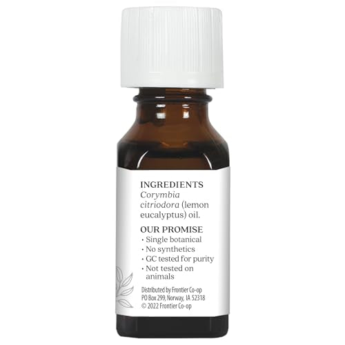 Aura Cacia Pure Lemon Eucalyptus Essential Oil | 0.5 fl. oz. | Corymbia citriodora