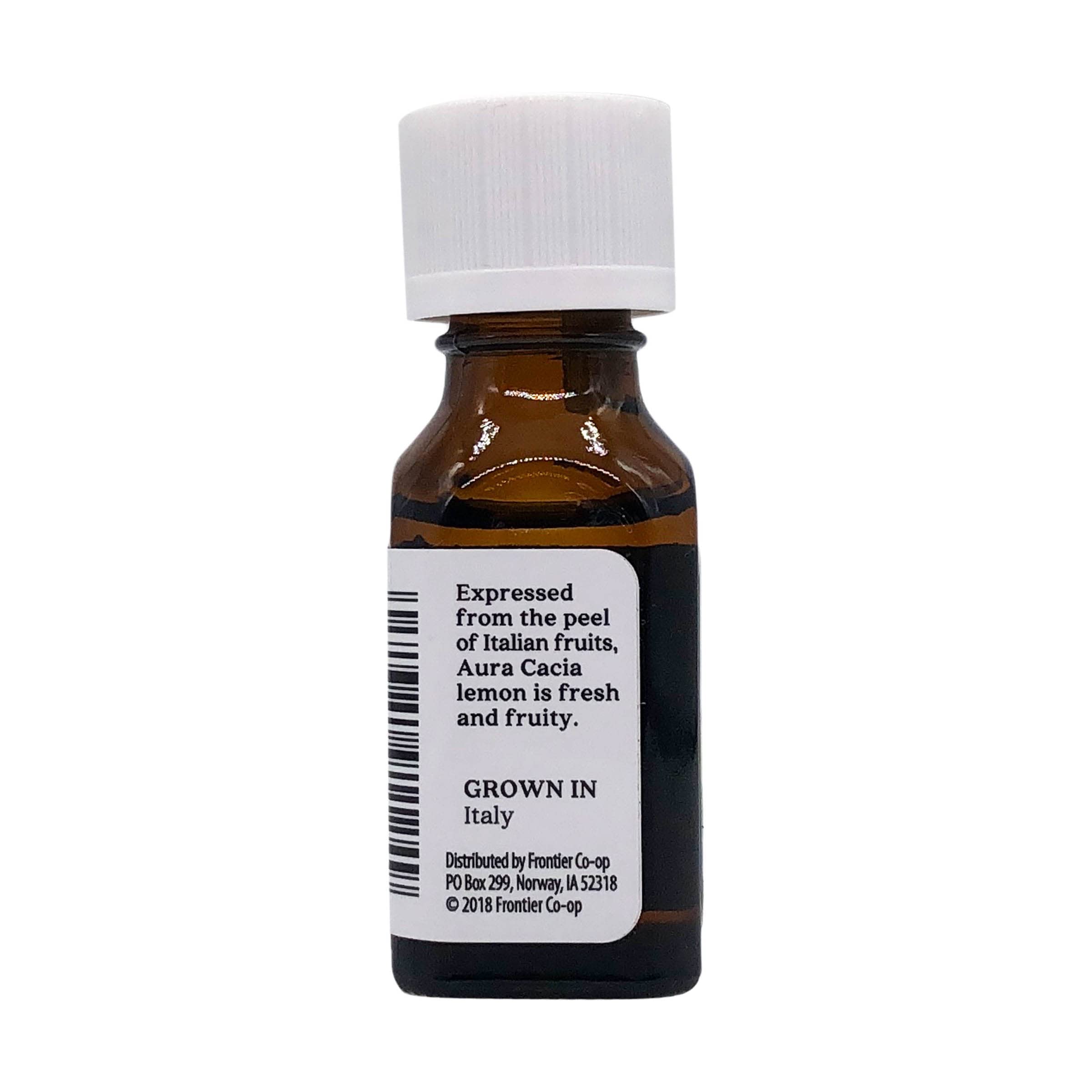 Aura Cacia 100% Pure Lemon Essential Oil - 0.5 oz