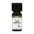 Aura Cacia Certified Organic Lemon Eucalyptus Essential Oil – Corymbia citriodora 0.25 oz