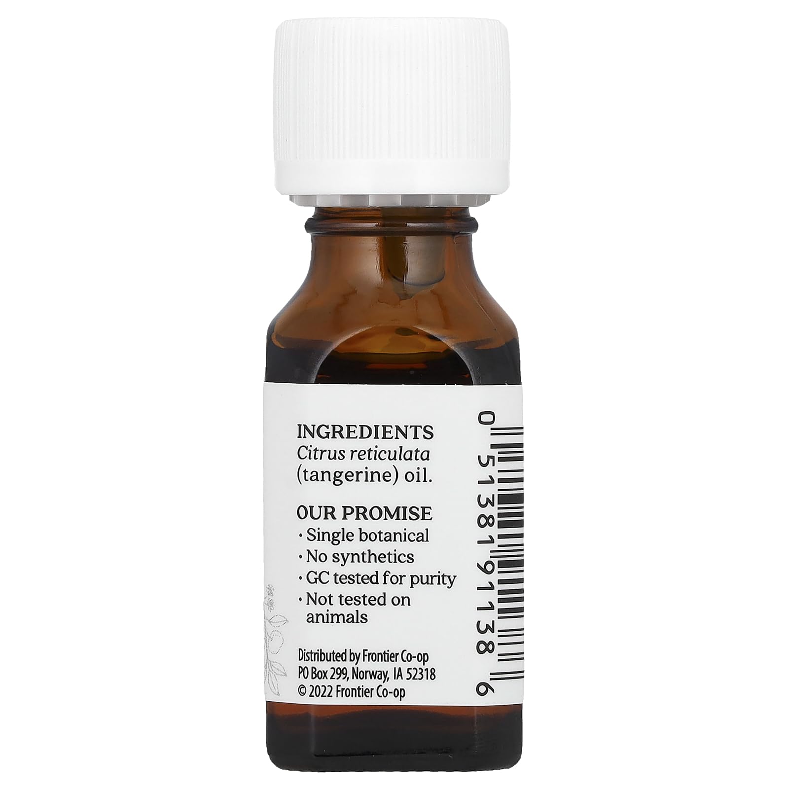 Aura Cacia Tangerine Essential Oil 0.5 fl oz | Pure & Ethically Made