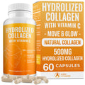 AURA VITAMINS Hydrolyzed Collagen Powder Supplement for Hair, Skin, Nails, Bones & Joints | Grass-Fed Collagen Peptides 200gr