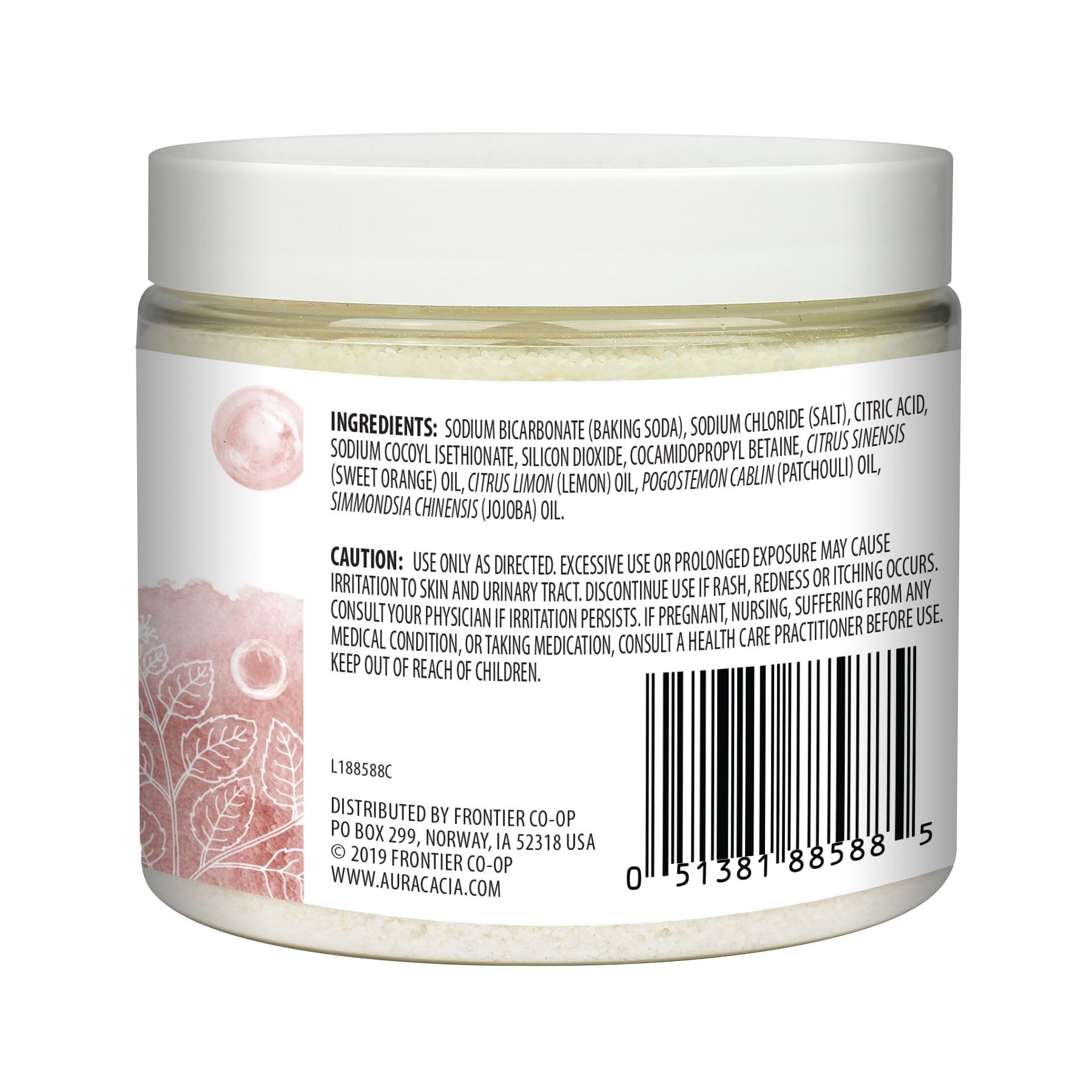 Aura Cacia Aromatherapy Foam Bath Peaceful Patchouli and Sweet Orange | 14 oz