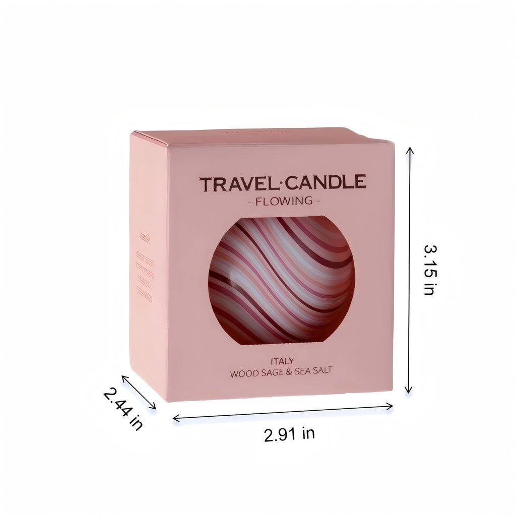 Aurestan 4-Pack Scented Candles — 2.5oz Mini Soy Tin Candles, Gift-Ready & Travel-Friendly