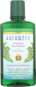 Auromere Ayurvedic Mouthwash - Vegan, Fluoride Free, Alcohol Free, 16 fl oz