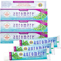 Auromere Ayurvedic Herbal Toothpaste – Mint Free, Neem & Peelu (3 Pack)