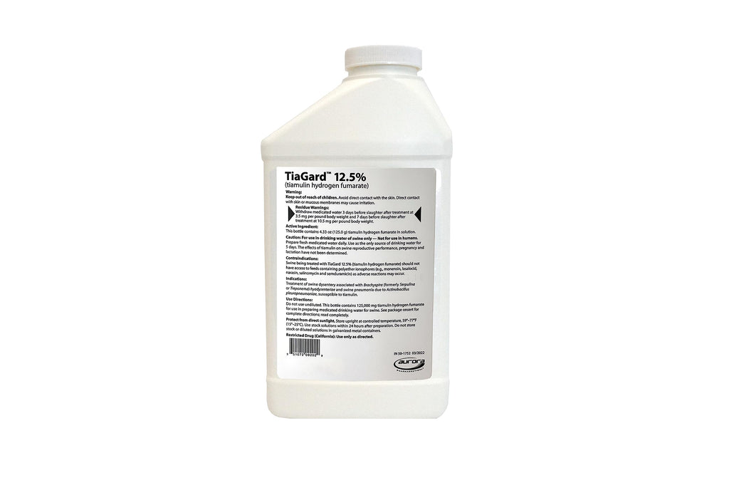Aurora TiaGard 12.5% Liquid Concentrate 1L – Generic Denagard for Pigs