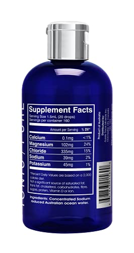 Aussie Trace Minerals – High Magnesium Electrolyte Drops for Hydration, Energy & Recovery (240ml) – Vegan, Keto, Fasting Aid