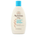 Aveeno Baby Daily Moisture 2-in-1 Bath Wash & Shampoo with Oat Extract – Tear-Free, Hypoallergenic, 8 fl oz (Pack of 2)