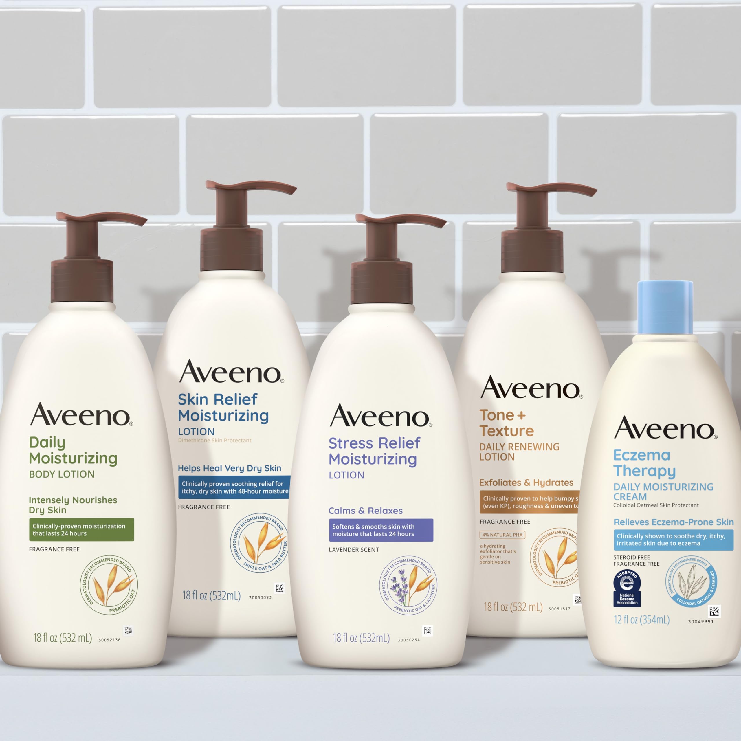 Aveeno Eczema Therapy Daily Moisturizing Cream for Sensitive Skin — Steroid- & Fragrance-Free, 12 oz
