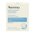 Aveeno Fragrance-Free Soothing Bath Treatment & Soak — 8 Single-Use Oatmeal Bath Packets for Itchy, Irritated Skin