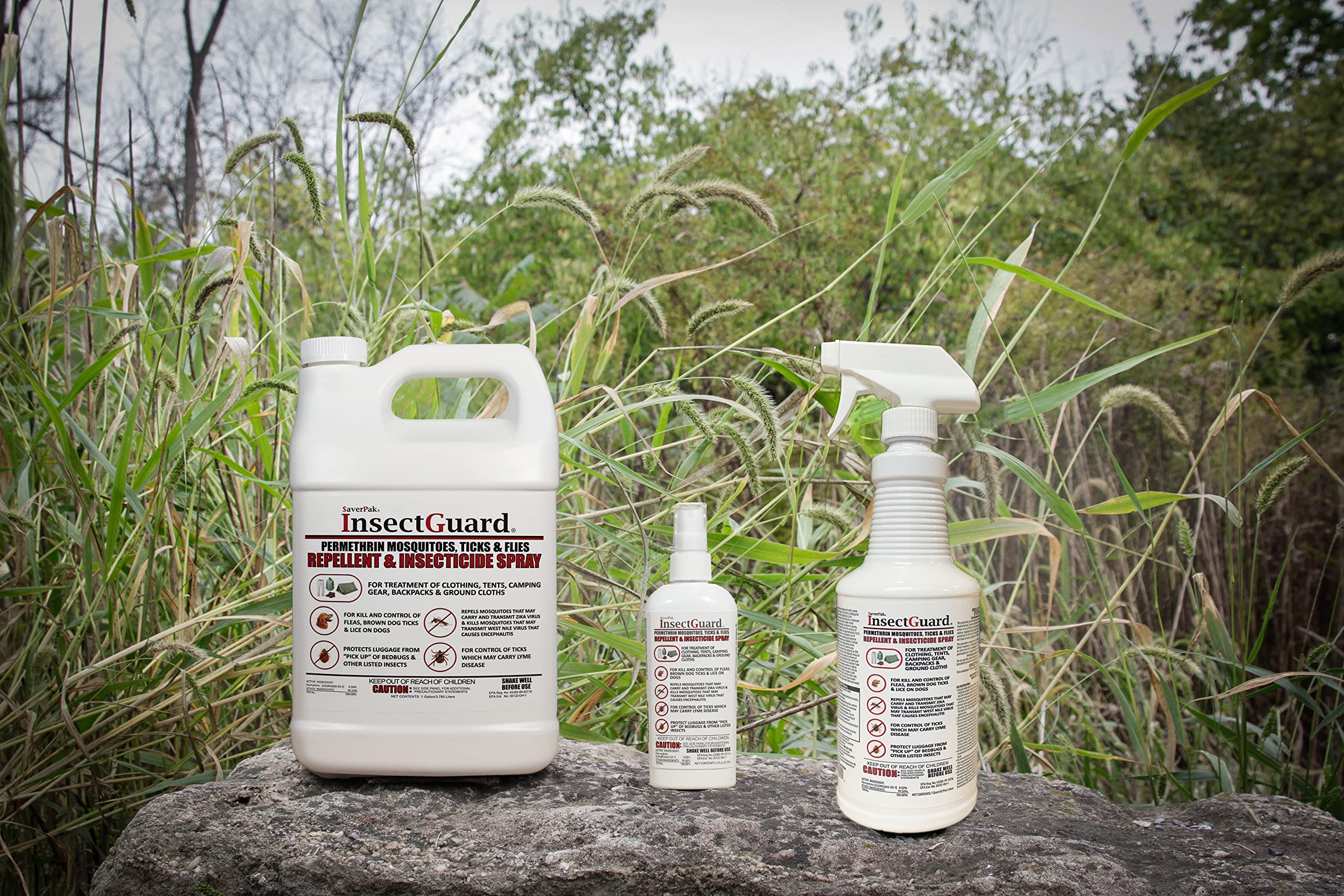 InsectGuard Permethrin Spray 32oz Quart – Mosquitoes, Ticks & Flies Repellent & Insecticide Case Pack (6) | $averPak
