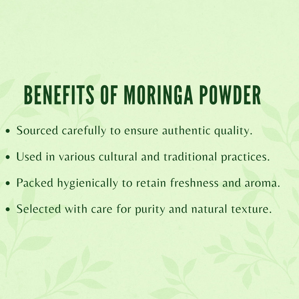 AYURVEDASHREE Moringa Leaf Powder 200 Gm | Moringa Olifera Powder | Lab Tested for Purity