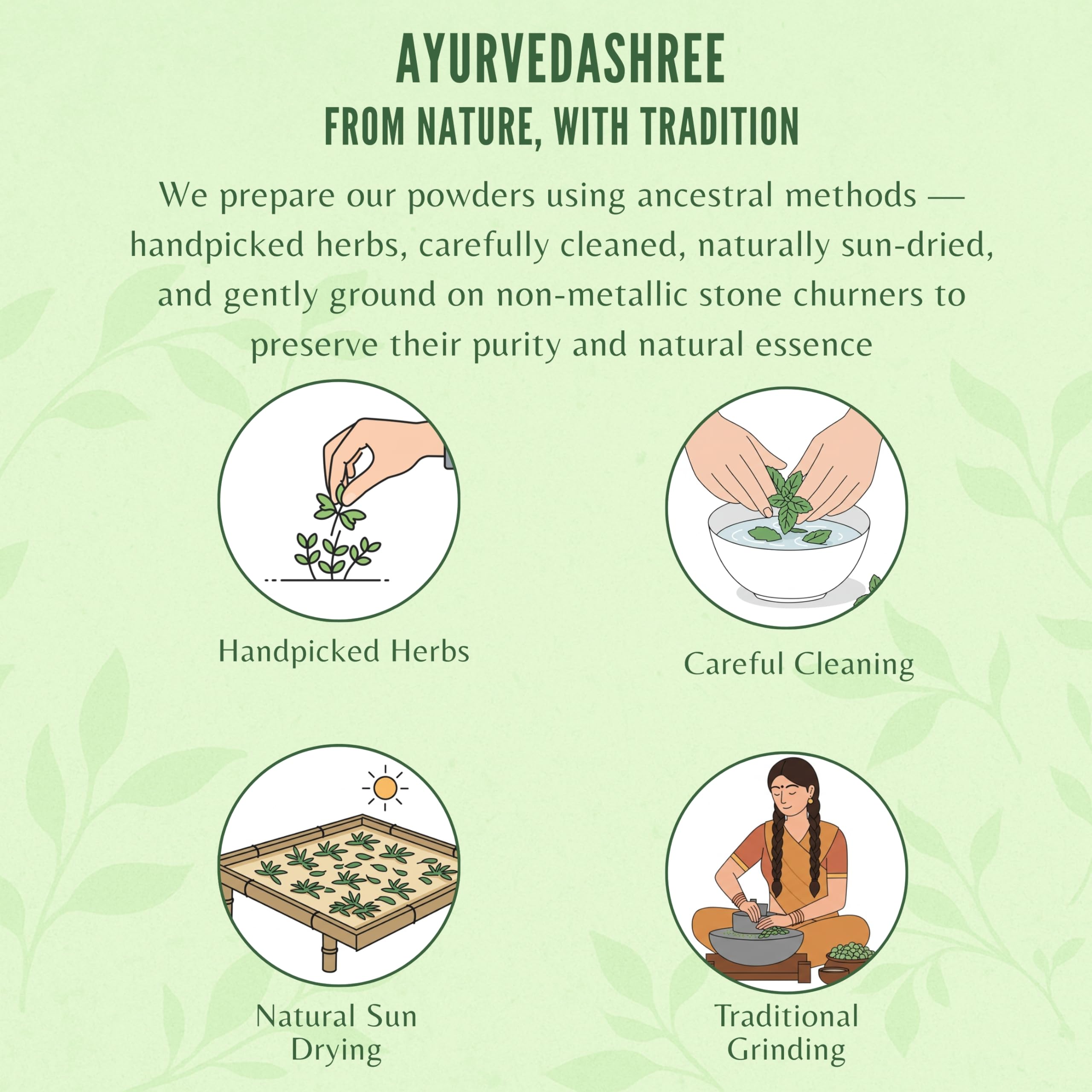 AYURVEDASHREE Moringa Leaf Powder 200 Gm | Moringa Olifera Powder | Lab Tested for Purity