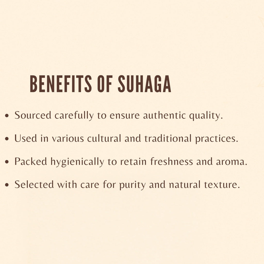 AYURVEDASHREE Suhaga (Crystals) 200gm – Borax, Sodium Borate, Tankan Bhasma