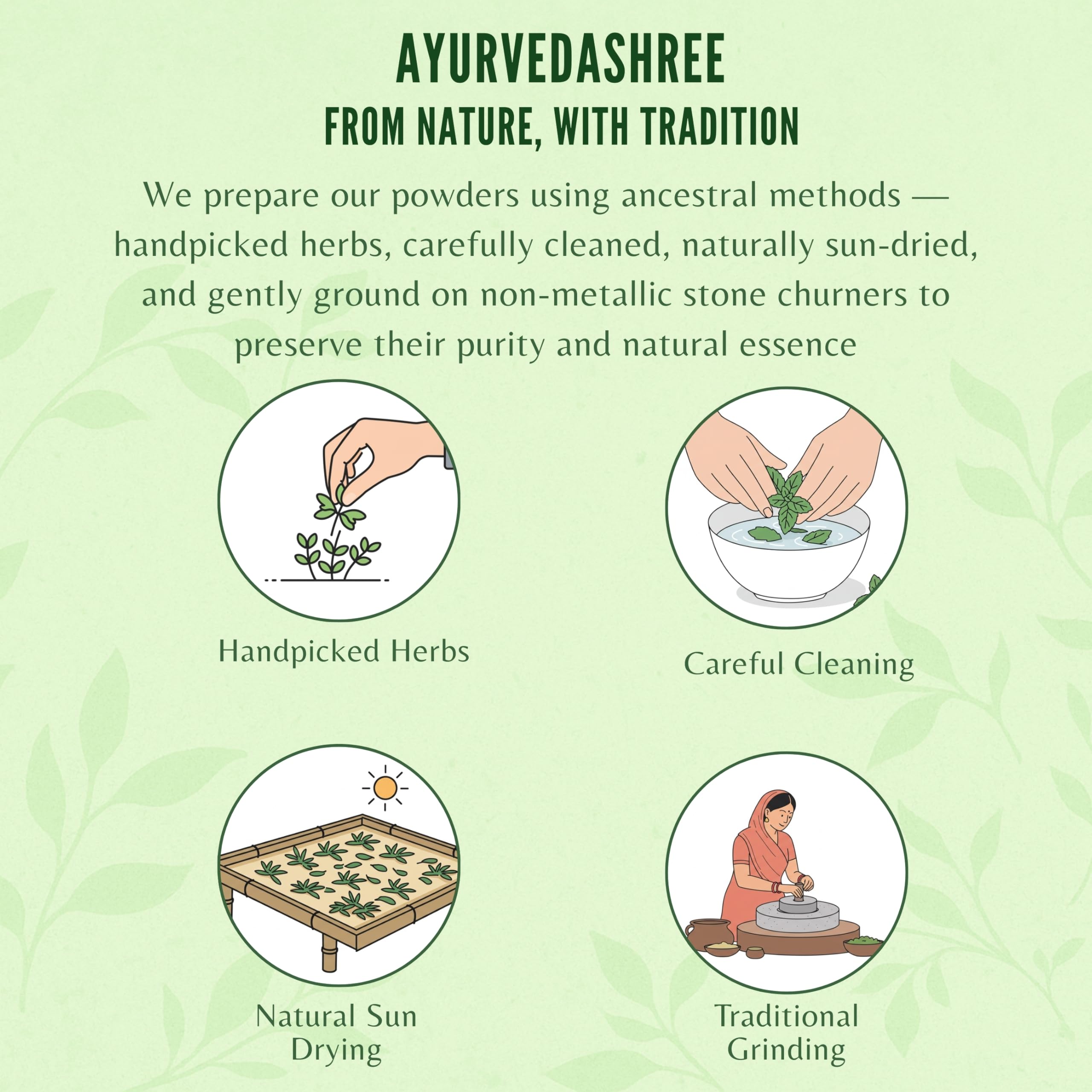 AYURVEDASHREE Triphala Powder 200 Gm | Amla, Haritaki & Bibhitaki | Non-GMO | Vegan | GMP Certified