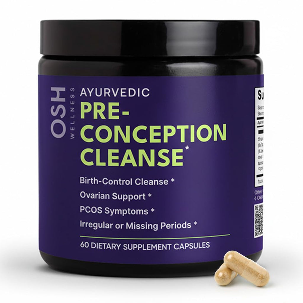 Ayurvedic Preconception Cleanse – Ovarian & Uterus Support | 30 Day Supply