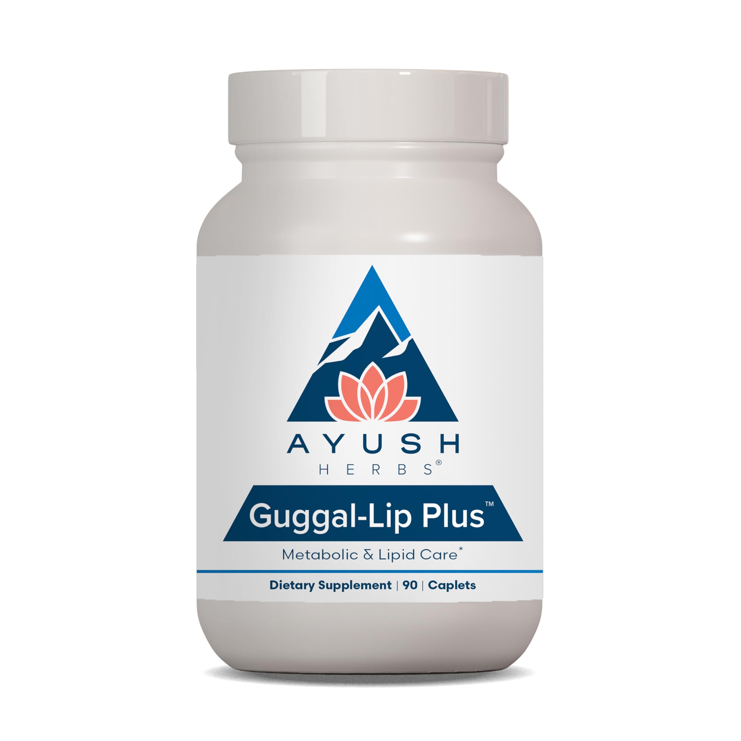 Ayush Herbs Guggal-Lip Plus – Metabolic Health Supplement for Men & Women, 90 Caplets