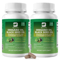 B BEWORTHS Oil of Oregano with Black Seed Oil – Carvacrol Oregano Oil Capsules for Immune & Digestive Support