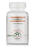B-Complex - 90 Tablets by Nutri West | Hypoallergenic B-Vitamin Formula