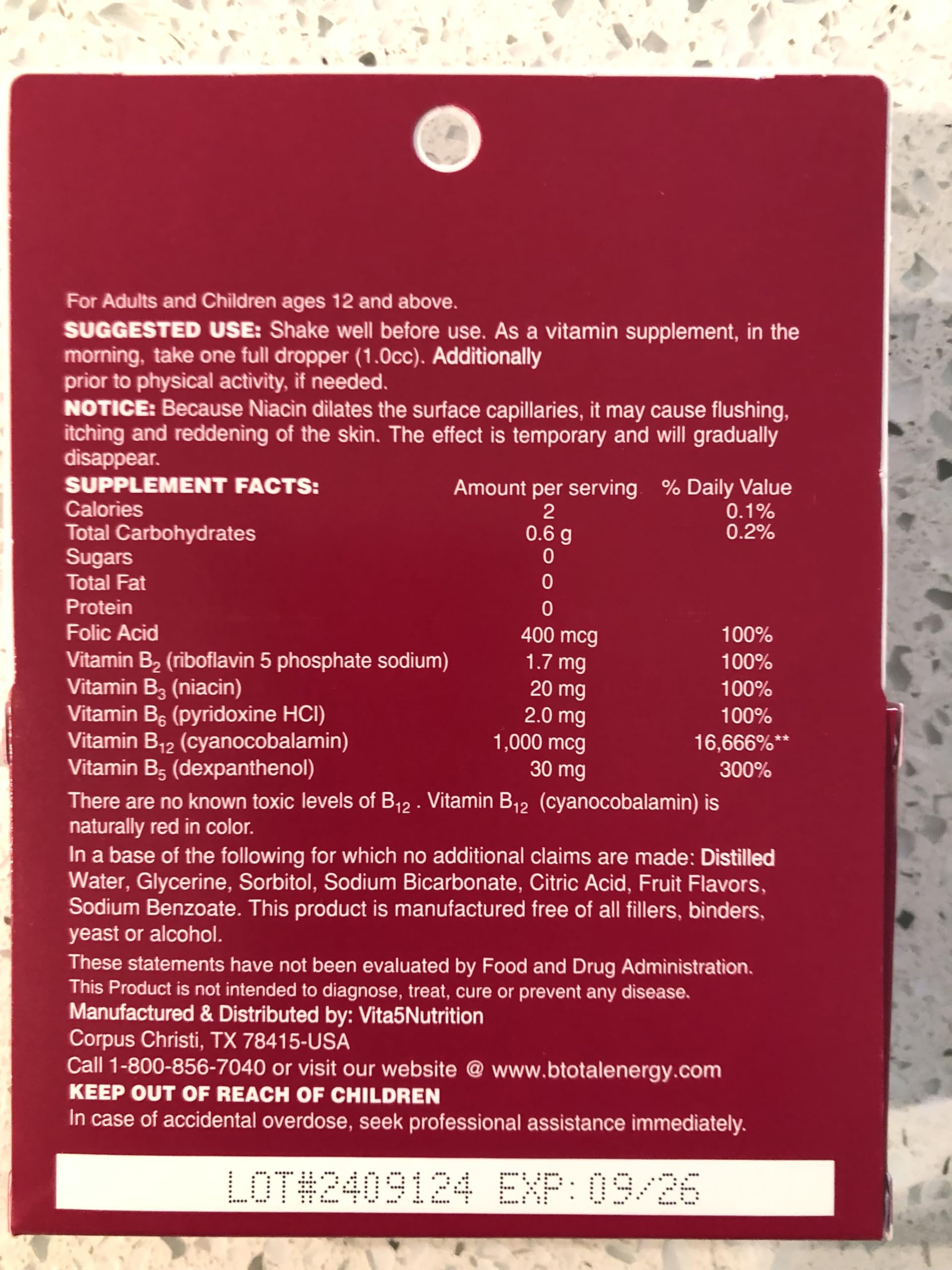 The B-Total Solution - Sublingual B Vitamins - Twin Pak