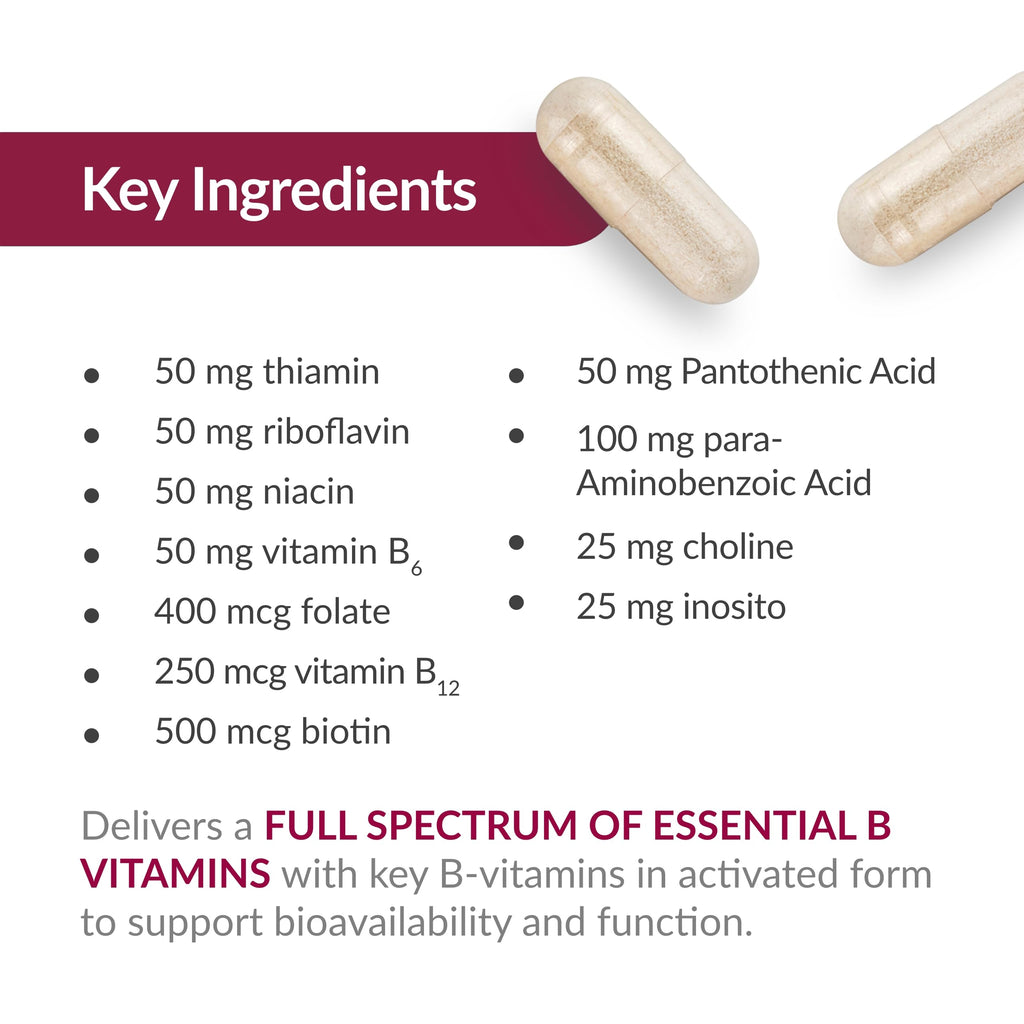 Bariatric Advantage B-50 Complex with Active B12 – 180 Count