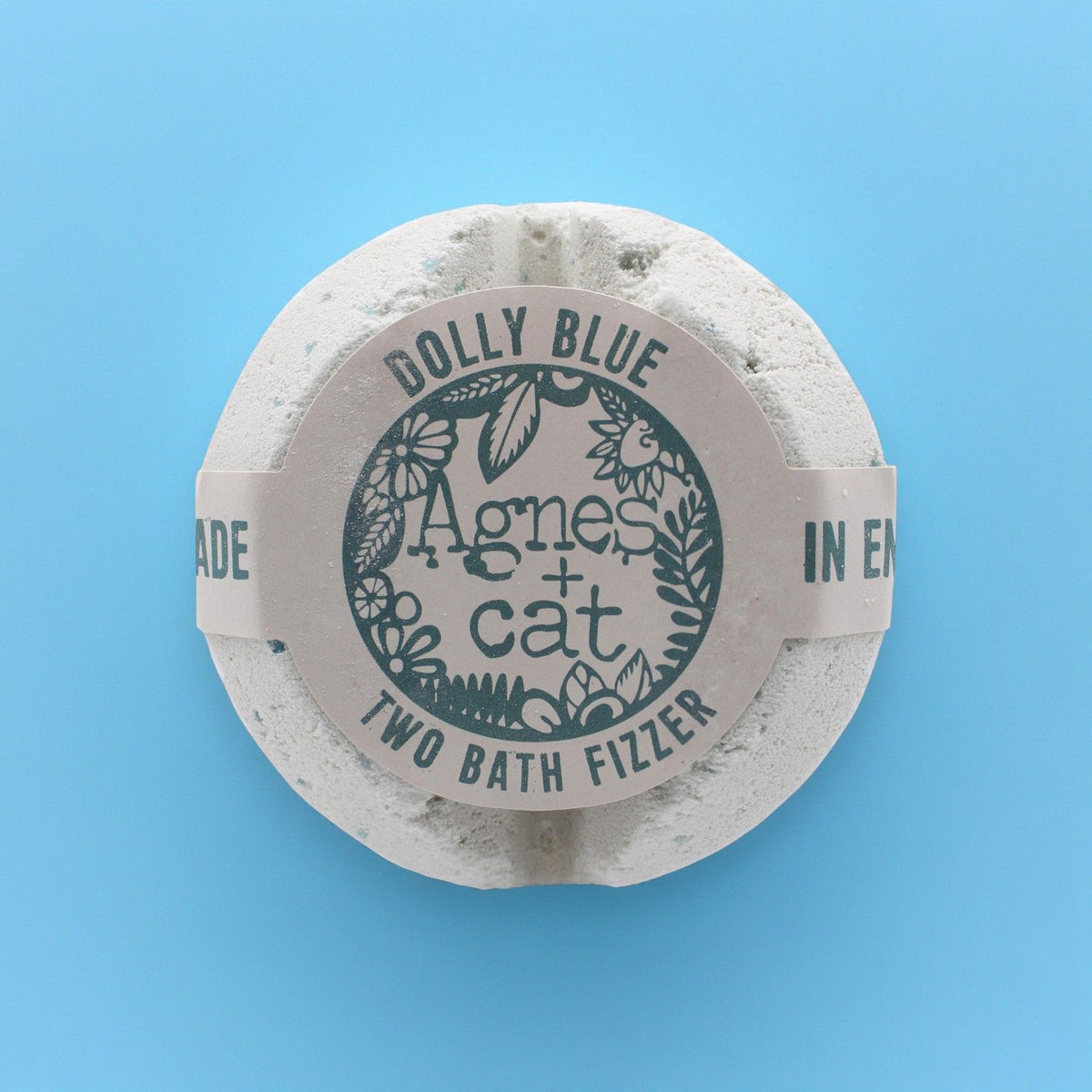 Agnes + Cat Bath Fizzer - Dolly Blue