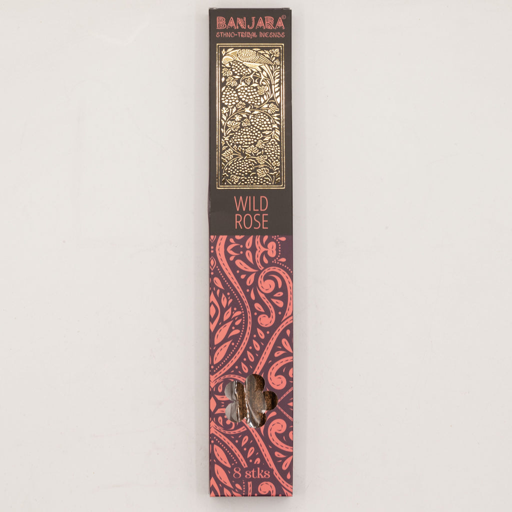 Banjara Extra Long Smudge Stick - Wild Rose