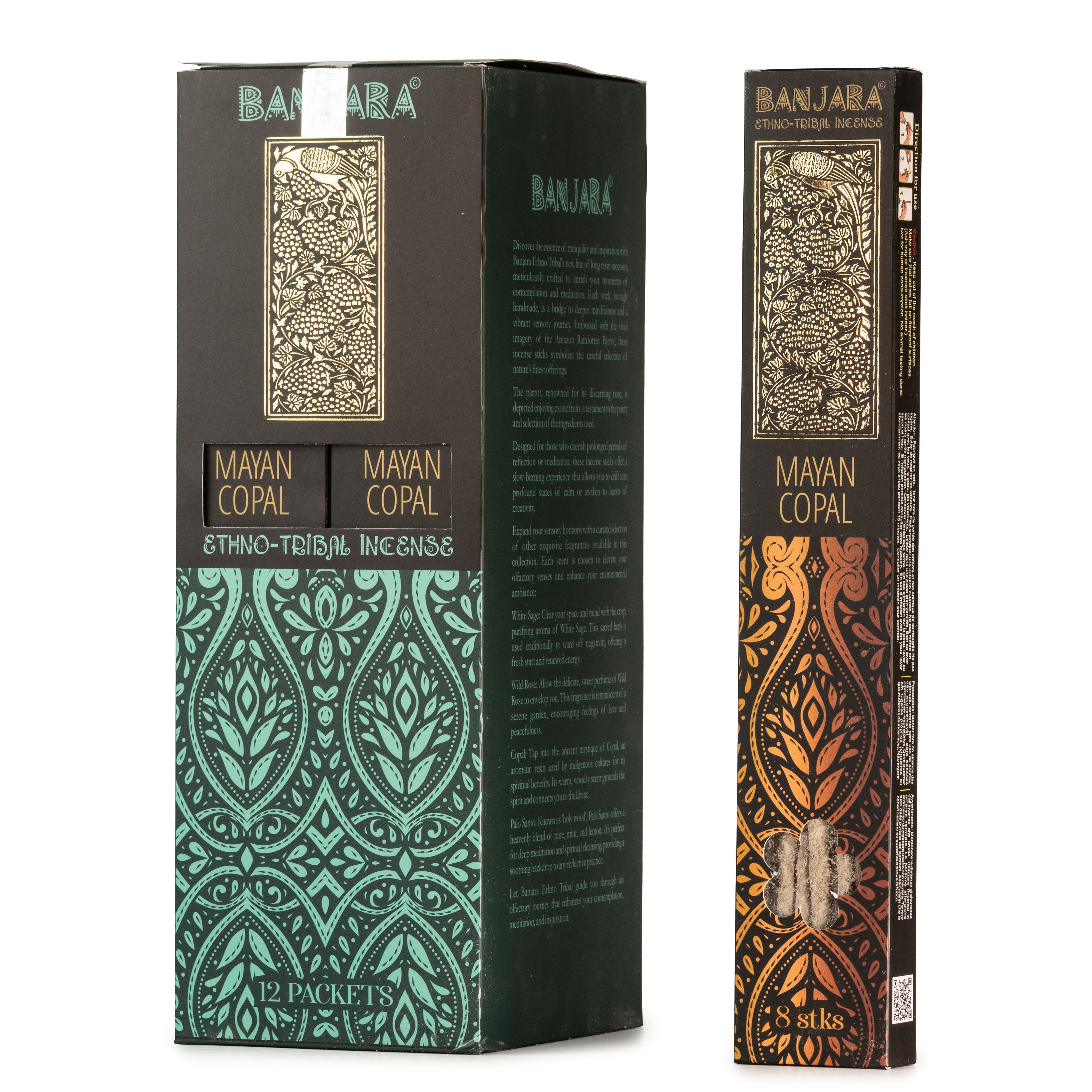 Banjara Extra Long Smudge Stick -Mayan Copal