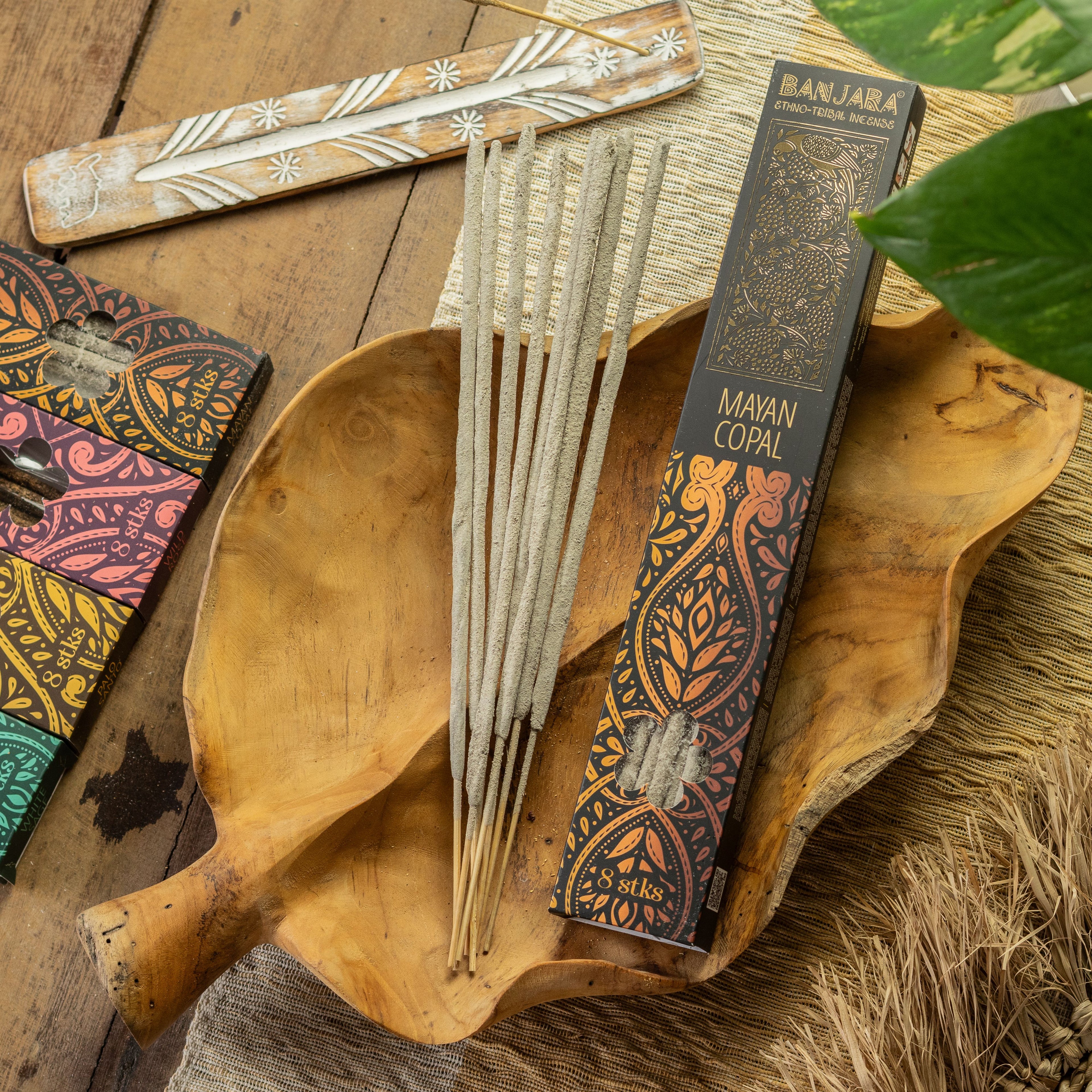 Banjara Extra Long Smudge Stick -Mayan Copal