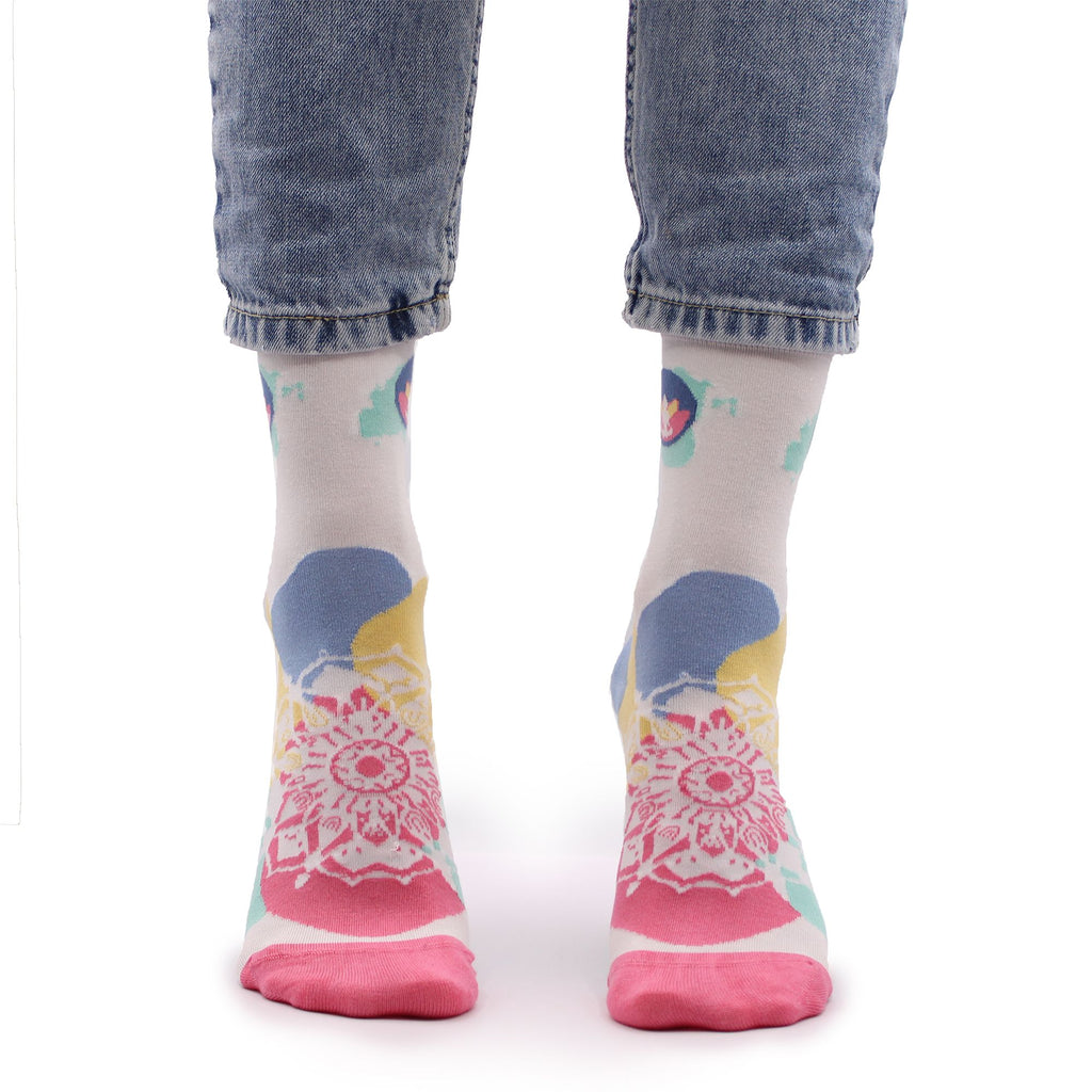 Hop Hare Bamboo Socks S/M - Meditation 