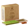 Pack of 15 Natural Incense Smudge Bricks and Burner - Benzion