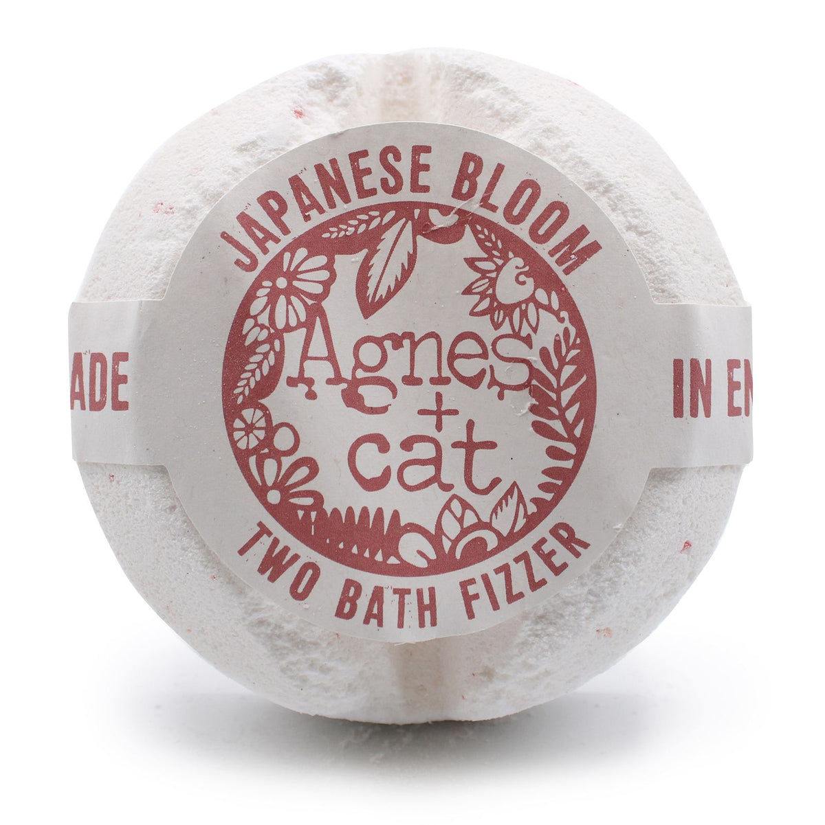 Agnes + Cat Bath Fizzer - Japanese Bloom