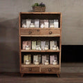 Shelf Display - Recycled Wood - 100x40x160cm