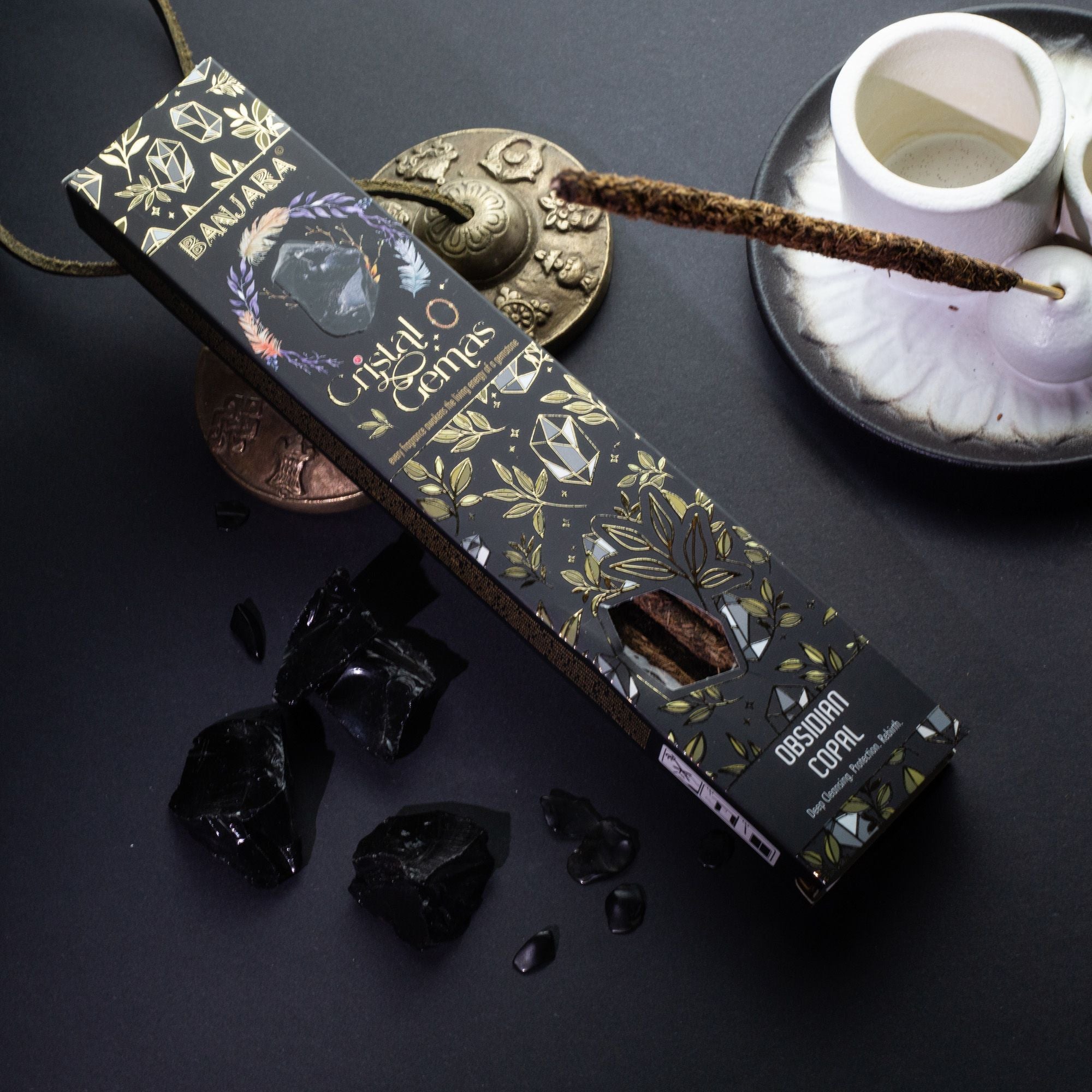 Banjara Cristal Gemas incense Sticks - Amethyst Lavender