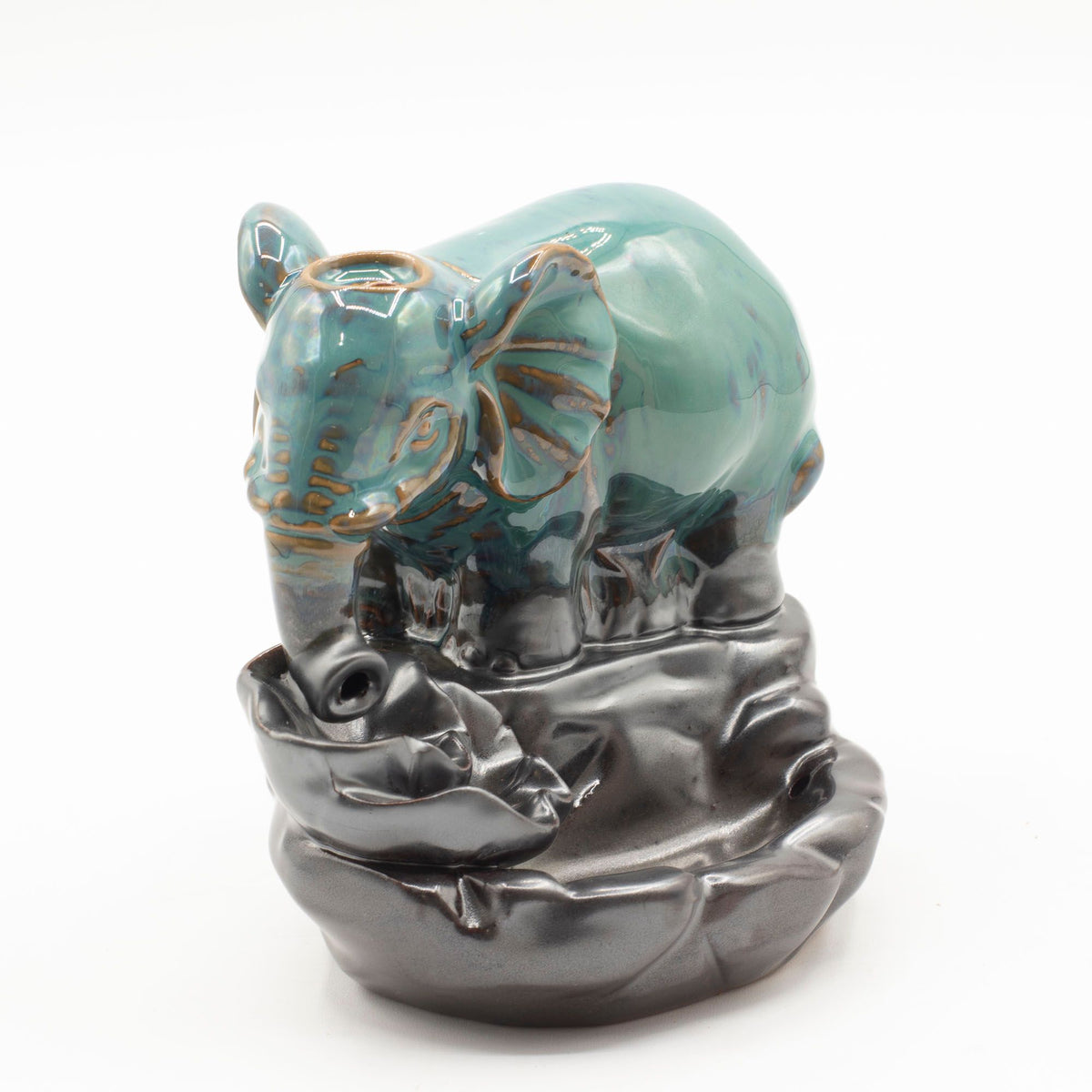 Backflow Incense Burner - Elephant at Pool