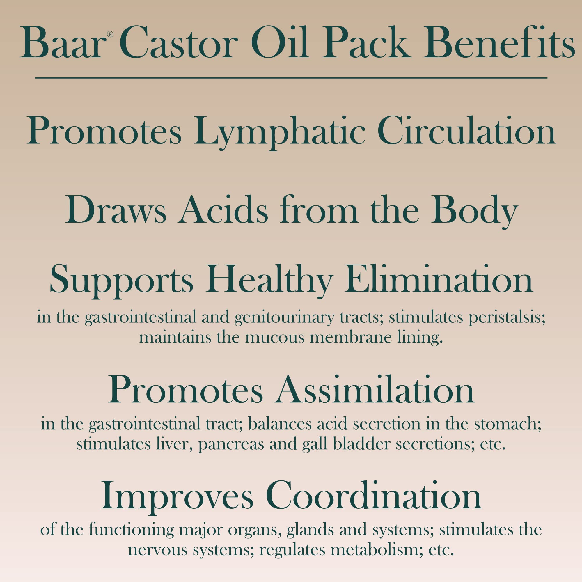 Baar Products - Wool Flannel for Castor Oil packs 1 pkt [Health and Beauty]
