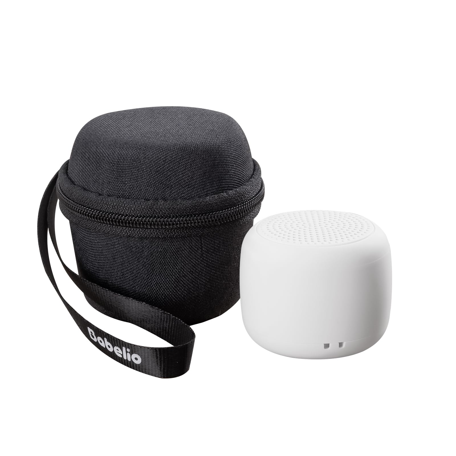 BABELIO Portable Travel Case for Babelio Pocket Mini White Noise Machine – Textile Black (CASE ONLY)