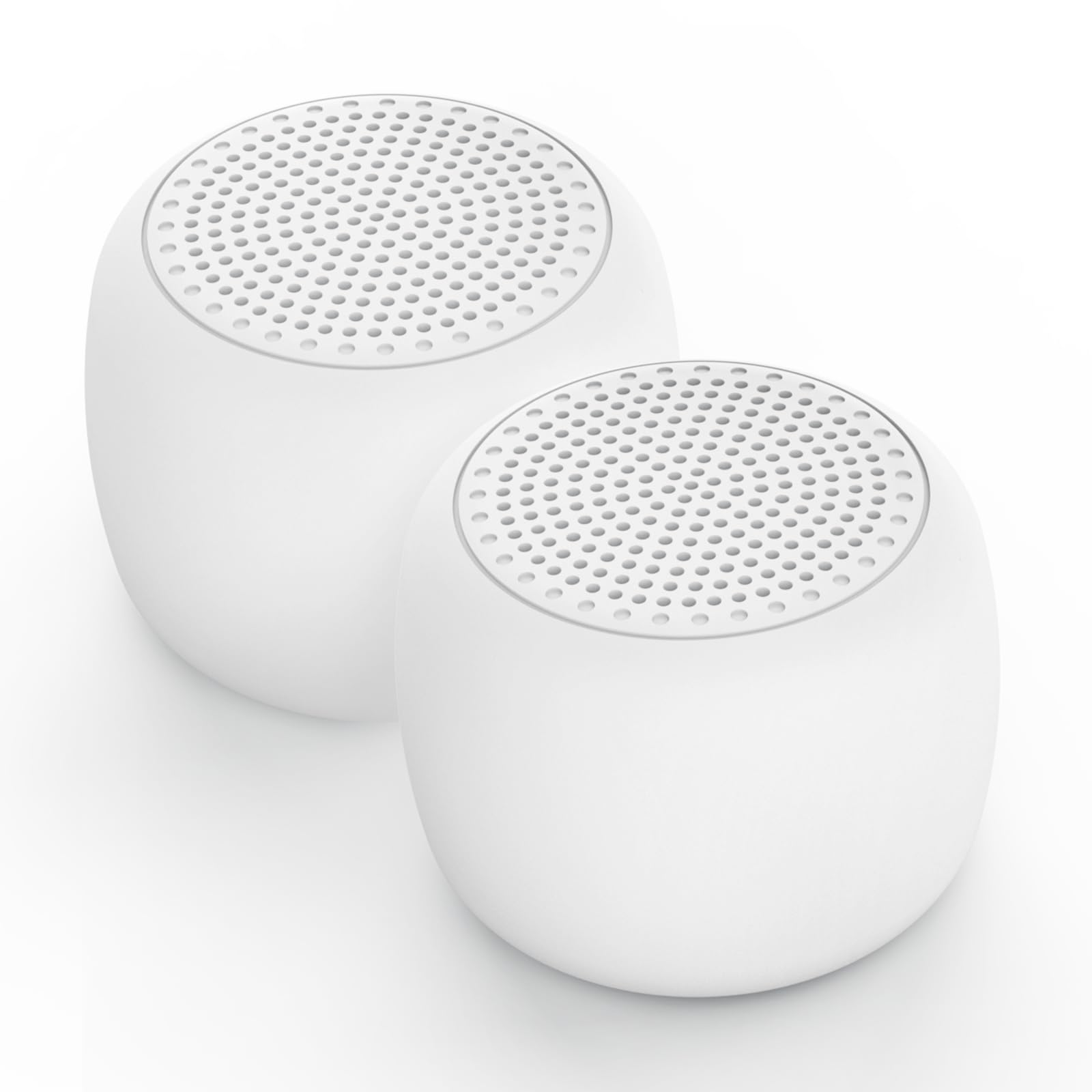 BABELIO White Noise Sound Machine 2-Pack – Pocket-Size, 15 Non-Looping Sounds, Timer & Memory