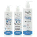 Baby Jolie Baby Bath Set – Tear-Free Shampoo, Conditioner & Lotion (7.5oz/221ml; 11oz/325ml)