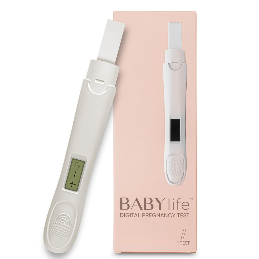 Baby Life Digital Pregnancy Test - Fast & Accurate Urine Detection - 1 Count