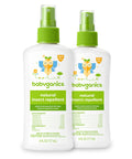 BabyGanics Insect Spray 6oz 2 Pack – Plant & Essential Oils Mosquito Repellent