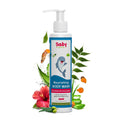 Babyorgano Baby Body Wash 200ml – Aloe Vera, Hibiscus & Neem | Tear-Free for Kids | Paraben Free | FDCA Approved