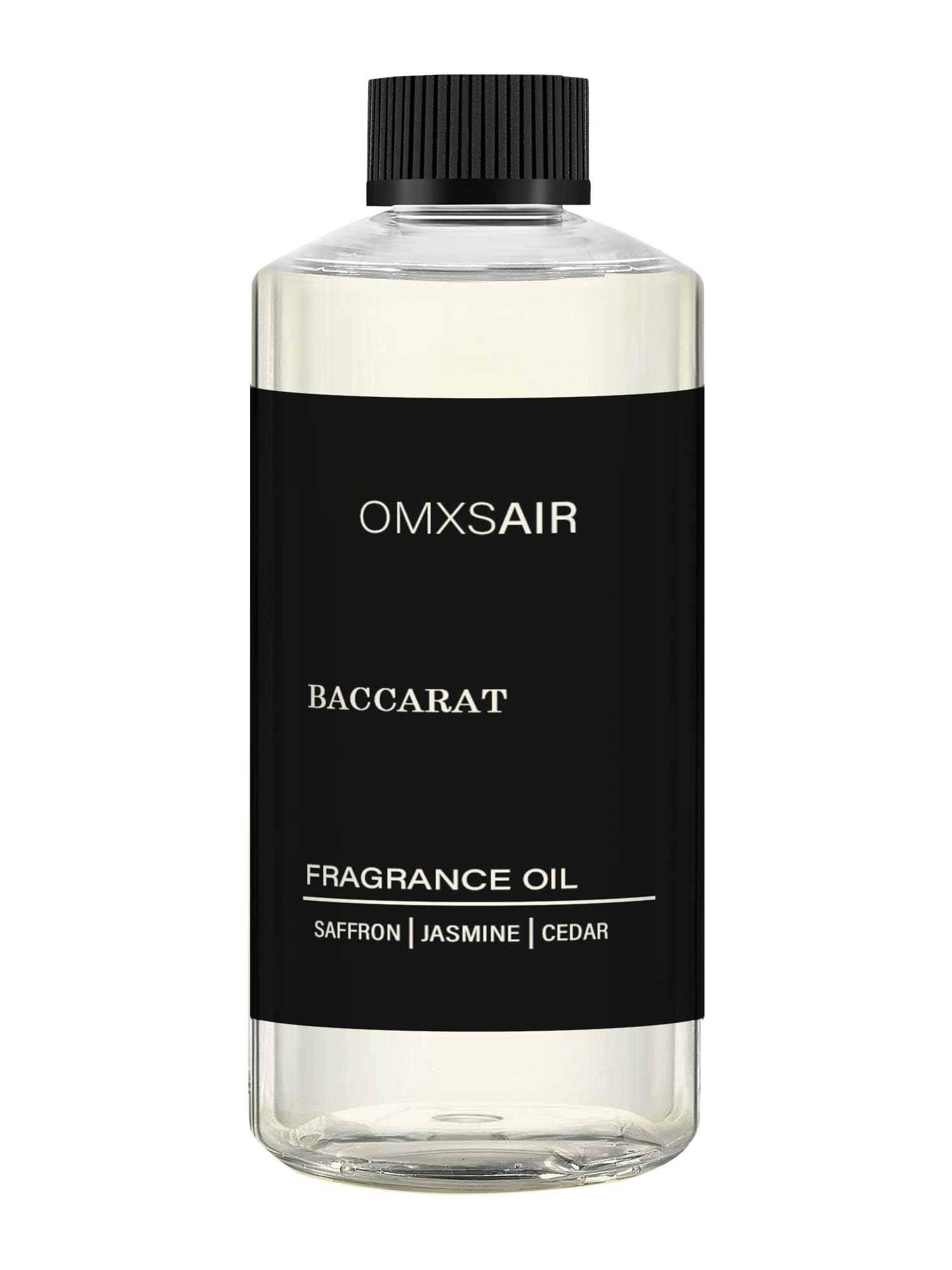 Baccarat Hotel Diffuser Oil 17.6 fl oz (500ml) – Luxury Scented Diffuser Oil, Saffron, Cedar & Ambergris
