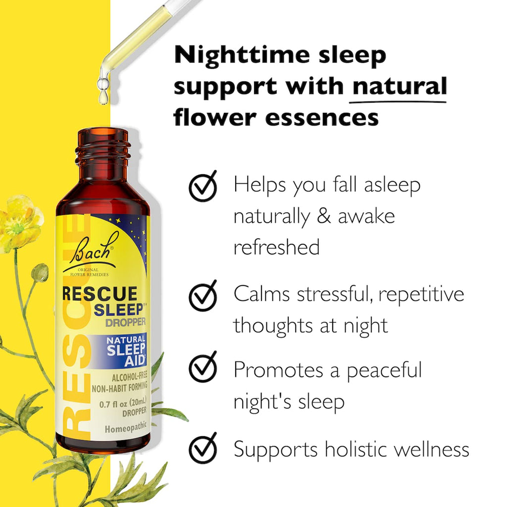 Day & Night Dropper Bundle — Bach Rescue Remedy & Rescue Sleep (2x20mL)