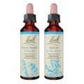 Bach Original Flower Remedies 2-Pack – Beech & Rock Water (Have Tolerance), 20mL Dropper x2 – Vegan