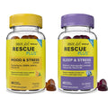 Bach RESCUE Plus Gummy Day & Night Bundle – 2 x 60 Count