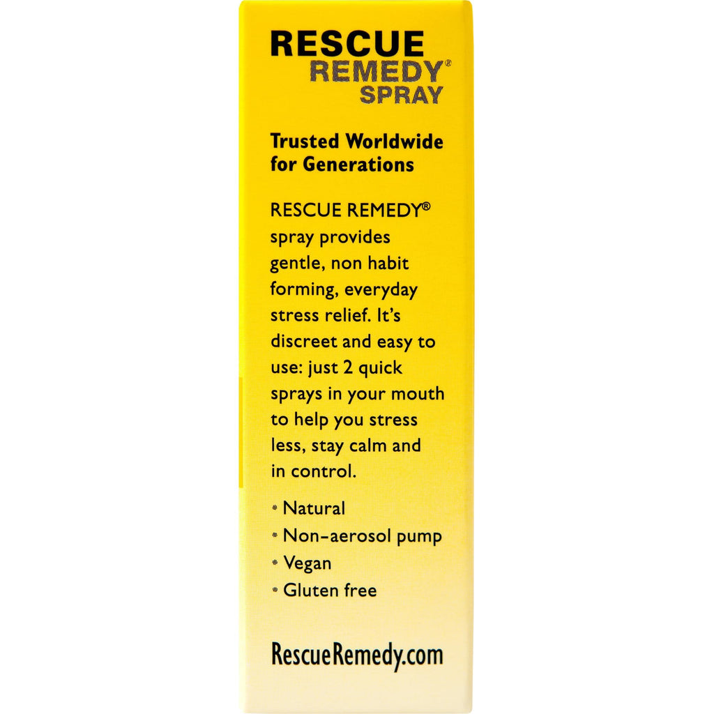 Bach Rescue Remedy Spray 7mL – Natural Stress Relief, Vegan, Gluten & Sugar-Free
