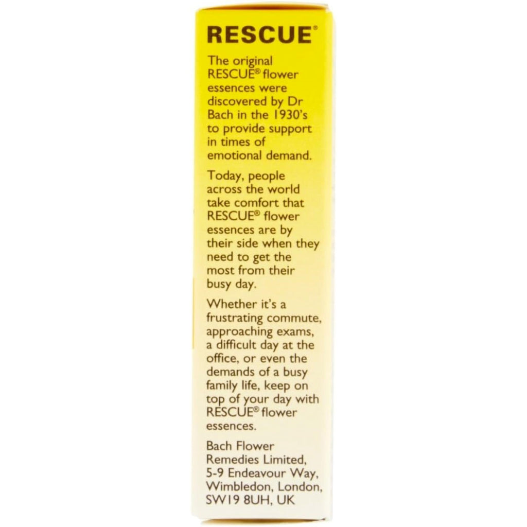 Bach Rescue Remedy Rescue Spray 20 ml - Organic, Non-Aerosol Pump